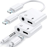 Apple iPhone Connector Lightning to 3.5mm Earphone Jack & Mobile Charging Jack