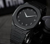 AURA Full BLACK Quartz Watch – Lightweight Design, , Premium Quality & Finish - Best Quality Analog Watch For Boys - Watch For Men | Full Black Color Watch - Without Box