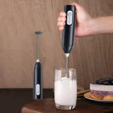 Wireless Milk Frother Electric Type C Handheld Blender Stainless Steel Mini Coffee Maker Whisk Mixer For Daily Kitchen Need